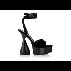 Velvet Disco Platform Sandals